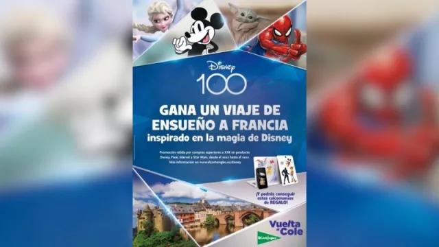 Disney y El Corte Inglés han establecido una colaboración para conmemorar el centenario de la compañía de entretenimiento