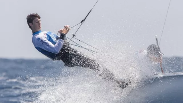 El desafío de Pablo Llorens: navegando en busca del viento a favor (que lo lleve a los Juegos Olímpicos)