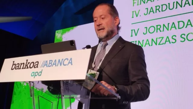Escotet (Abanca) defiende que la sostenibilidad es "ineludible" ante la crisis climática