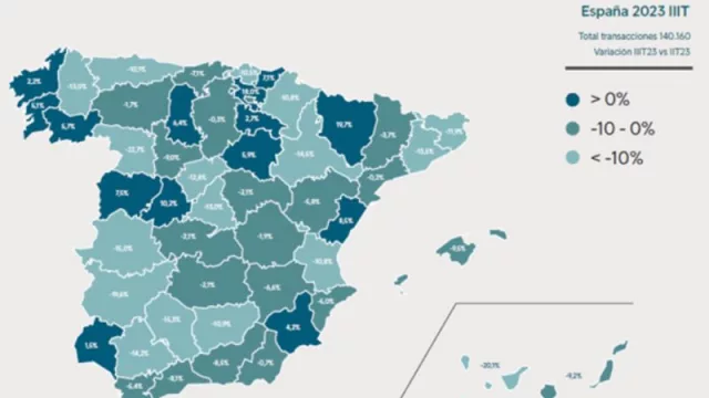 La demanda de vivienda en la provincia de Pontevedra aumenta un 5,1% en el tercer trimestre