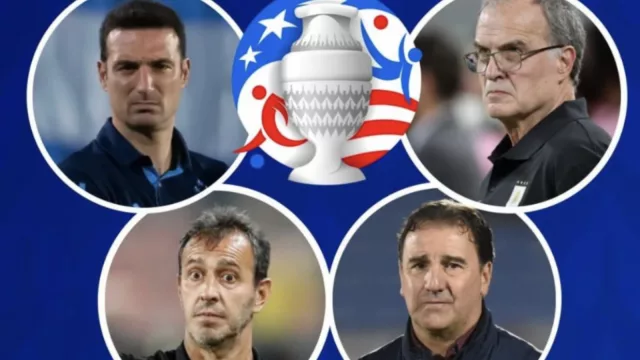Copa América 2024: los 4 técnicos que terminaron primeros en sus zonas, son Argentinos (la escuela estratégica de Menotti sigue dando frutos)