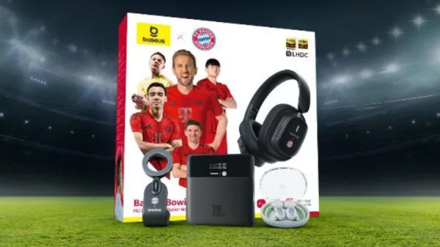 Baseus presenta su colaboración con el FC Bayern Múnich (auriculares y baterías externas serán algunos de los productos con licencia de uno de los clubes más laureados del mundo)