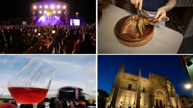 Fiesta de la Vendimia de Aranda de Duero: conciertos, stands enogastronómicos, el tradicional pisado de uva (del 5 al 7 de septiembre)