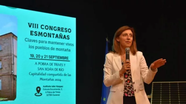 Ángeles Vázquez apuesta por un territorio rural inteligente y sostenible que aproveche las posibilidades que ofrecen las nuevas tecnologías y las energías renovables