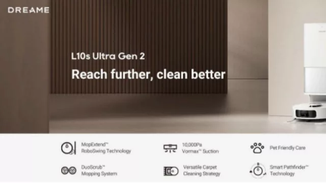 Dreame presenta L10s Ultra Gen 2 y H12 Pro Ultra, que mejoran la limpieza del hogar con precisión y a precios competitivos