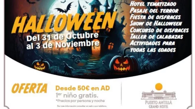 El hotel en Huelva que se transforma en un escenario de terror por Halloween