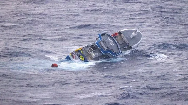 Un fallo en una compuerta del pesquero 'Argos Georgia' inició la vía de agua que lo hundió en Malvinas