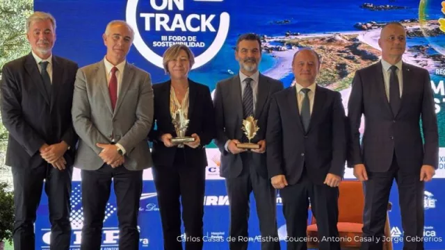 La fábrica de Ence en Pontevedra recibe el Premio Empresa Sostenible 2024 de la Confederación de Empresarios