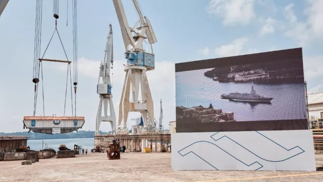 Operarios de Navantia aprueban paralizar los trabajos en los aceros de fragatas, desafiando al comité