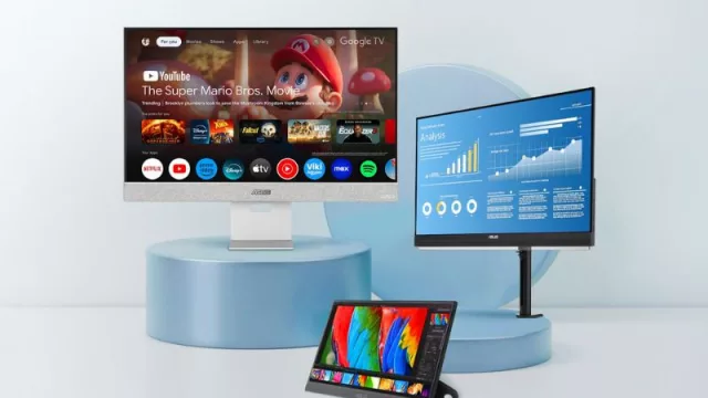 Nuevos monitores ASUS: la revolución del gaming, creación de contenido y trabajo híbrido llega en 2025