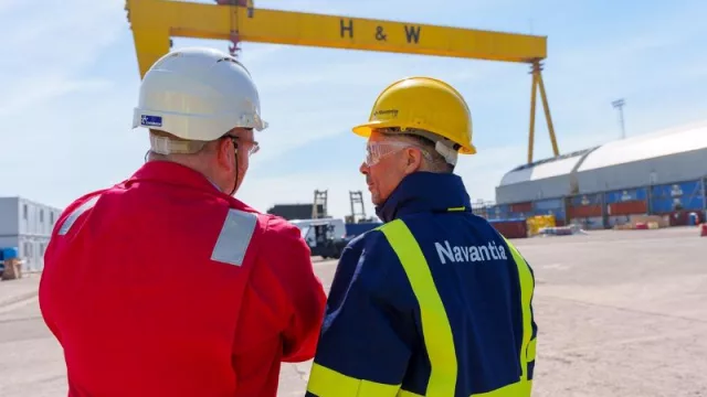 Navantia cierra la adquisición del constructor naval británico Harland & Wolff