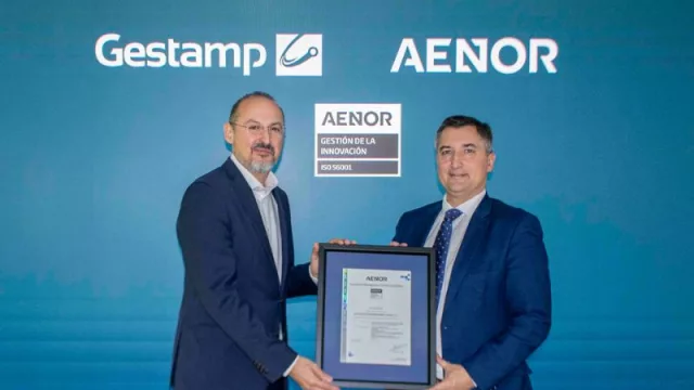 Gestamp, pionera y líder en innovación, recibe la primera certificación de AENOR por su sistema de gestión de la innovación