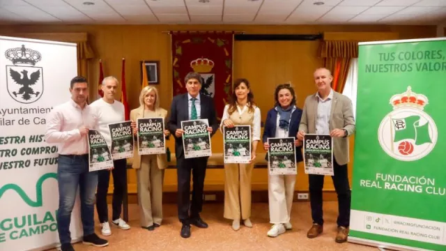 El Racing celebrará la segunda edición de su Campus en Aguilar de Campoo del 1 al 11 de julio