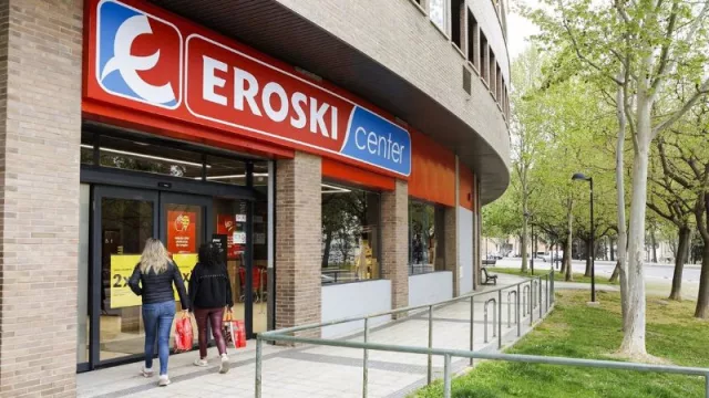 El grupo Eroski cierra el primer trimestre con un beneficio neto de 13,2 millones, un 38% más