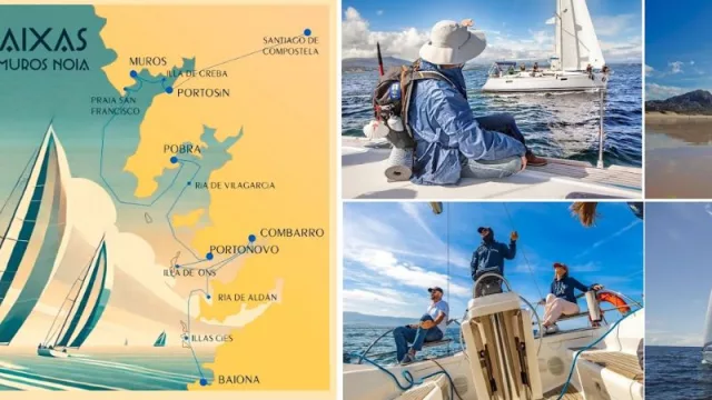 Zarpa la V Ruta Rías Baixas, Camino de Santiago Ría Muros-Noia!