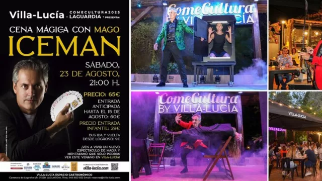 El mentalista más popular vuelve a Laguardia con una cena espectáculo que desafía la realidad