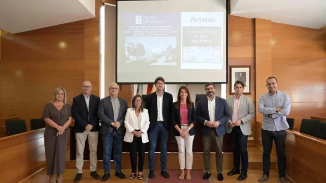 La Xunta colabora con el ayuntamiento de Arteixo en la humanización de la travesía de Arteixo