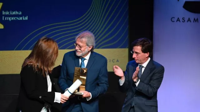 Luis Amodio (OHLA), galardonado a Iniciativa Empresarial en los Premios Madrid, Capital de Iberoamérica