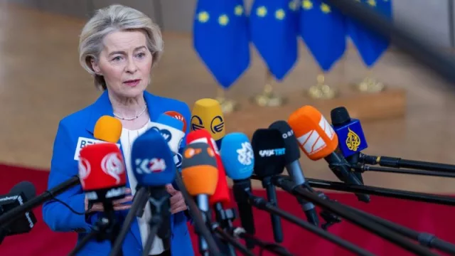 Von der Leyen espera "luz verde" de los 27 para firmar el acuerdo con Mercosur