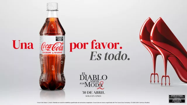 Coca-Cola lanza una edición especial de moda por el estreno de "El Diablo Viste a la Moda 2"