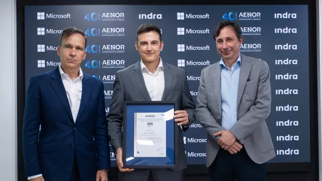 Indra marca un hito en IA: es la primera empresa española en obtener la certificación de AENOR para inteligencia artificial responsable