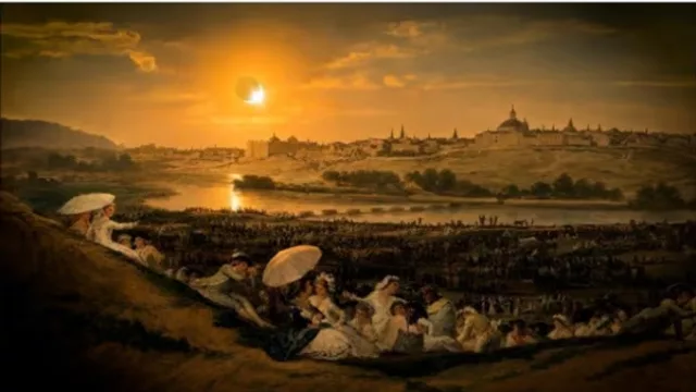 El eclipse en la pinacoteca: así cambiaría el color del arte clásico según El Prado