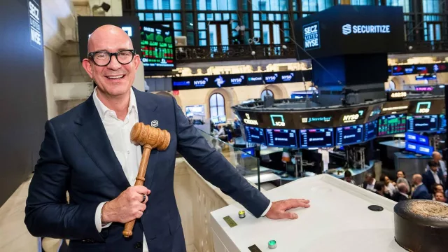 Securitize tokenizará las acciones de 12 valores principales de la Bolsa de Nueva York, como Apple o Meta